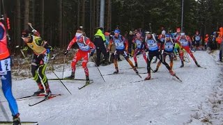 BIATHLON OBERHOF 2015 ᴴᴰ [upl. by Tabbie]