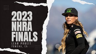 Leah Pruett2023 NHRA Finals [upl. by Anirehtac]