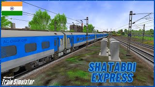 Part2 12278 Puri Howarh Shatabdi Express  Puri UpdateECoR Route  MSTS  Indian Train Simulator [upl. by Tillie]