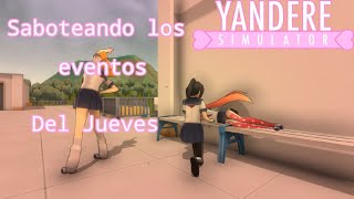 Saboteando a Osana  Jueves l Yandere Simulator [upl. by Oates]