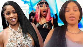 Nicki Minaj Holds Court  Cardi B ANNOUNCEMENT amp Pandering  Remy Ma Cheating Drama  Megan Act 2 [upl. by Attenov29]