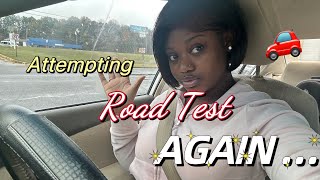 Attempting to take my Road Test for the  3RD TIME  🚗🤦🏾‍♀️🙏🏽  VLOGMAS DAY 2 [upl. by Sanyu958]