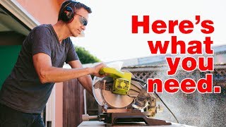 7 Essential Power Tools for Beginning Woodworkers  Woodworking Basics [upl. by Aiclid968]