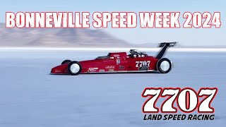 Bonneville Speed Week 2024 with the 7707 LSR Team [upl. by Laroc]