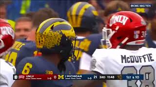 2023 Michigan Football Highlights v UNLV [upl. by Lymn]