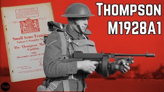 WW2 British Army Thompson Submachine Gun Manual [upl. by Askari933]