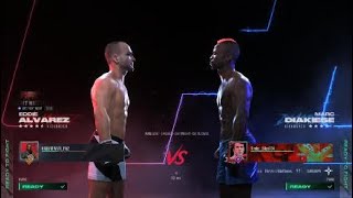 UFC 5  Eddie Alvarez vs Marc Diakiese [upl. by Dickenson925]