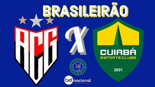 ATLETICOGO X CUIABA l BRASILEIRÃO AO VIVO 18102024  NARRAÇÃO [upl. by Aynna85]