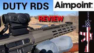 Aimpoint Duty RDS Red Dot  REVIEW [upl. by Hametaf]