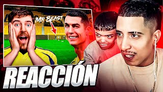 REACCIONANDO A MR BEAST Y CRISTIANO RONALDO 1000000 🤑 MR STIVEN [upl. by Anairo223]