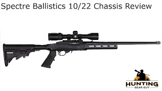 Spectre Ballistics Ruger 1022 Aluminum Chassis Review [upl. by Wilkens]