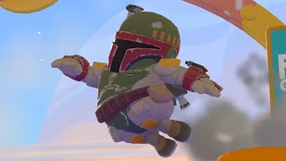 Boba Fett  Sarlacc Pit Escape celebration  Fall Guys  Star Wars [upl. by Ennoved598]