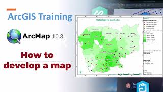 How to create a map using ArcMap 10 8 [upl. by Southworth]