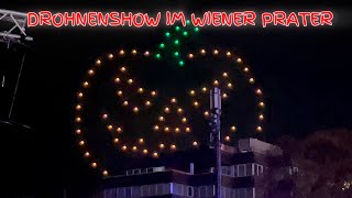 DROHNENSHOW im Wiener Prater  Halloween 2024 🕹️🚁🎃 [upl. by Delgado590]