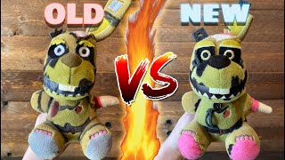 New ScrapTrap VS Old ScrapTrap  FUNKO FNAF PLUSH [upl. by Ruberta]