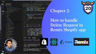 20  How to handle DELETE request in Remix Shopify app [upl. by Natlus]