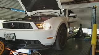 Mustang Boss 302 on E85 Dyno Session [upl. by Cristi]