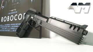 KSC AUTO NINE C  Gas Blowback  ROBOCOP AUTO 9  Airsoft Unboxing [upl. by Atiuqad307]