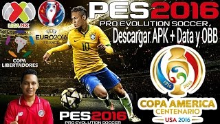 Descargar Pes 2016 para Android  Gameplay [upl. by Kcirdahs881]