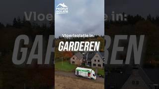 Vloerisolatie met icynene H2foam Lite in Garderen [upl. by Shien]