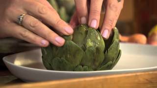 Artichokes with Vinaigrette  Annabel Langbein [upl. by Sillig423]