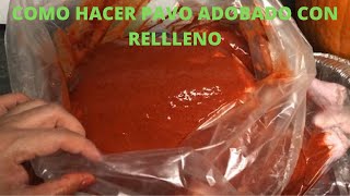 🦃Como Hacer Pavo Adobado con Achiote Receta Fácil [upl. by Atived]