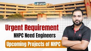 NHPC JE Urgent Recruitment 2023  Next 3hree Year Update by rk sir [upl. by Rephotsirhc]