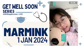 MARMINKGWS1CGM48  GETWELLSOON  LIVE 1 JAN 2024 [upl. by Orazio26]