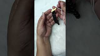 Black beads necklace diy beads love black spacer necklace shorts viralshort viralvideo [upl. by Durrell]