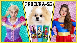 MILENINHA COME FRUTAS E VIRA SUPERHERÓI E RAPUNZEL PEDE AJUDA🍎Compilation Video Superhero Princess [upl. by Kcired]