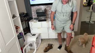 MWork Leather Boots Review amp Unboxing 4K [upl. by Llovera]