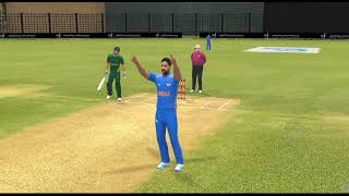 Avesh Khan HatTrick Real Cricket Swipe gaming gameplay [upl. by Ornas]