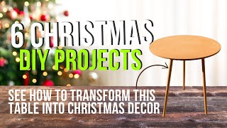 6 DIY Christmas Projects [upl. by Nekial865]