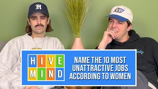 Guessing The 10 Most Unattractive Jobs According to Women [upl. by Carmon]