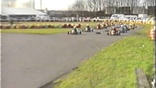 Cadet Karting from Rye House feat Dan Wheldon 1 Ant Davidson 8 from around 19889 [upl. by Catherine]