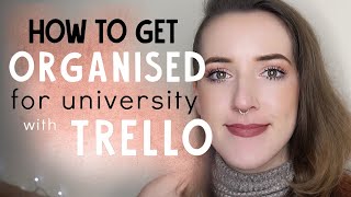 Guide to Using Trello for University  Productivity  Organisation Tips [upl. by Teeniv]