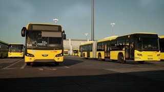 The Bus line 245 sole ride Scania citywide LF 18M 4D Berlin Germany [upl. by Ross]