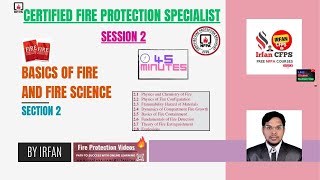 Certified fire protection specialist online trainingSession 2Basics of Fire amp Fire ScienceSec 2 [upl. by Ahcsropal]