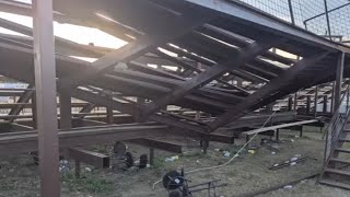 Bleachers were salvaged not inspected prior to partial collapse at Kendall County Fair rodeo [upl. by Nossah]