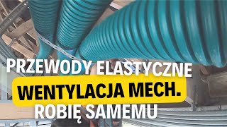 139 Montaż przewodów wentylacyjnych Rekuperacja WENTYLACJA MECHANICZNA jak zrobić samemu [upl. by Elmore]