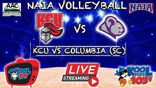 KCU vs Columbia SC Volleyball  NAIA Volleyball  LIVE  Kool TV  11124 [upl. by Singhal]