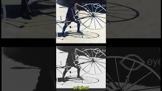 What will the first bicycle look likedigitally colored footage hitorical [upl. by Cordy]