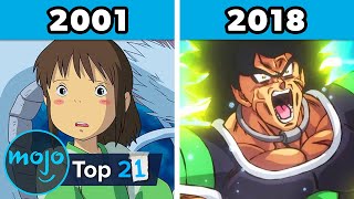 Top 21 Best Anime Movies of Each Year 2000  2020 [upl. by Ravid]