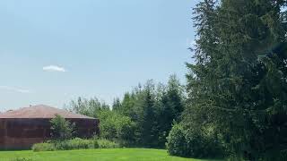 Crop dusting plane in Aroostook County Maine [upl. by Eneirda501]