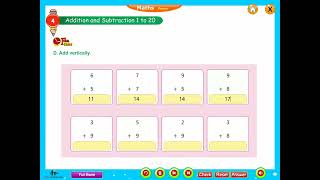 Ch 4  Hope International  MathB  Addition and Subtraction 1 to 20  For children [upl. by Northey]