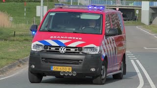 Kazerne alarm Brandweer en Politie Lelystad met Spoed naar een Hennepkwekerij Brand in Lelystad [upl. by Gilbye725]