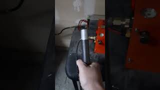 demo of valve actuating [upl. by Nylcaj588]