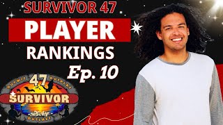 Survivor 47 Episode 10 Player Rankings Who’s Rising and Who’s Falling [upl. by Eniamrahs]