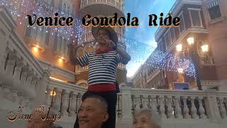 Venice Gondola Ride Macao NeneVlogs [upl. by Julienne]