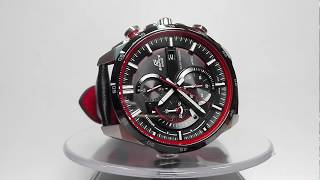 Casio Edifice EQS600BL1AUEF watch video 2017 [upl. by Ardnassak]